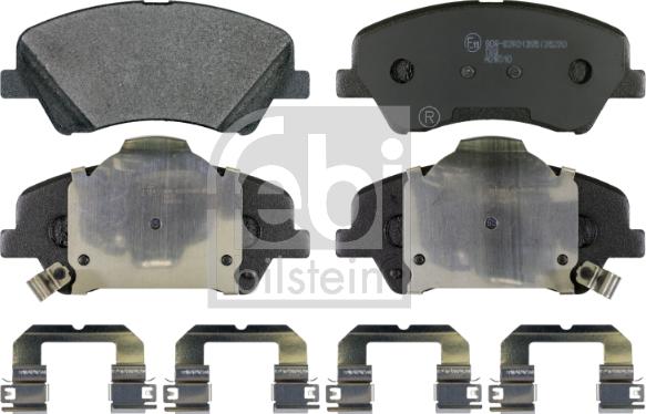 Febi Bilstein 170635 - Brake Pad Set, disc brake parts5.com