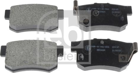 Febi Bilstein 170289 - Brake Pad Set, disc brake parts5.com