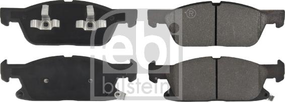 Febi Bilstein 171400 - Brake Pad Set, disc brake parts5.com