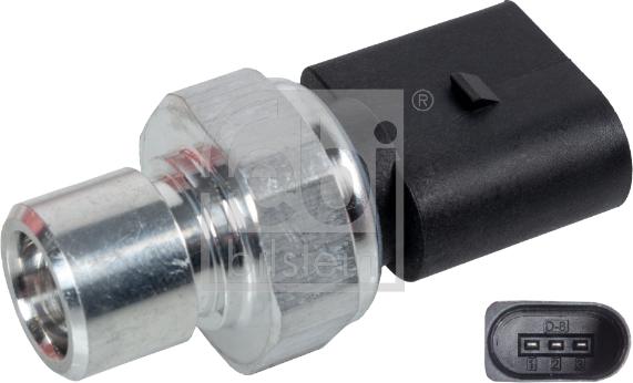 Febi Bilstein 171263 - Pressure Switch, air conditioning parts5.com