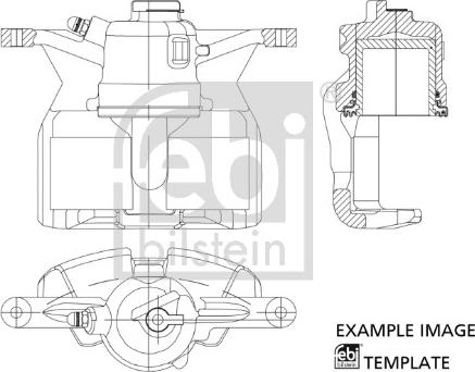 Febi Bilstein 178167 - Тормозной суппорт parts5.com