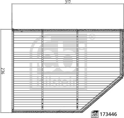 Febi Bilstein 173446 - Filtro, aire habitáculo parts5.com