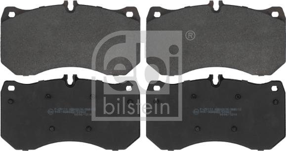 Febi Bilstein 173458 - Комплект спирачно феродо, дискови спирачки parts5.com