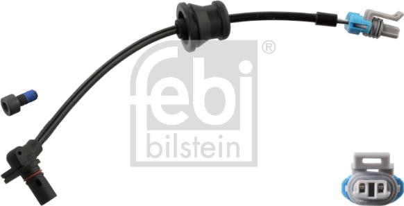 Febi Bilstein 173672 - Sensor, revoluciones de la rueda parts5.com