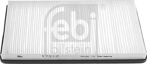 Febi Bilstein 17312 - Filter, interior air parts5.com