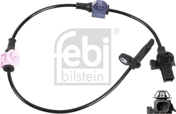 Febi Bilstein 172075 - Czujnik, prędkość obrotowa koła parts5.com