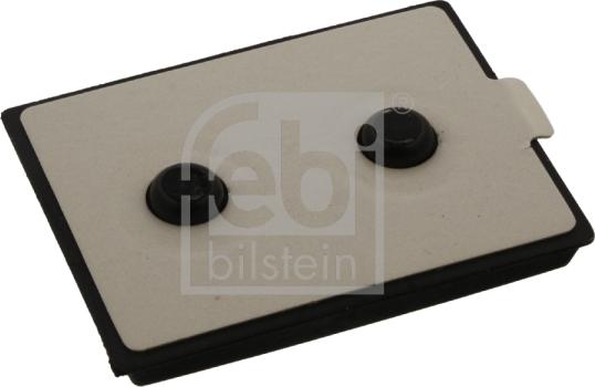 Febi Bilstein 35321 - Plaque d'usure, ressort à lames parts5.com