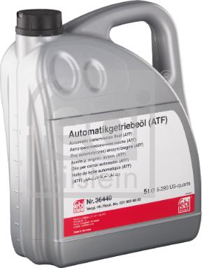 Febi Bilstein 36449 - Aceite para transmisión automática parts5.com