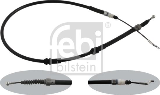 Febi Bilstein 36352 - Cable de accionamiento, freno de estacionamiento parts5.com