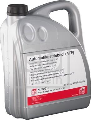 Febi Bilstein 30018 - Aceite para transmisión automática parts5.com