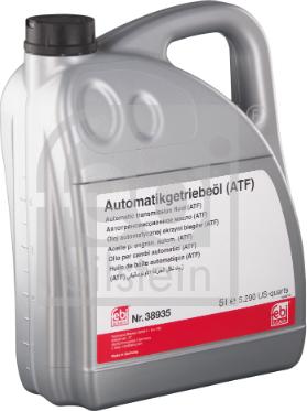 Febi Bilstein 38935 - Aceite para transmisión automática parts5.com