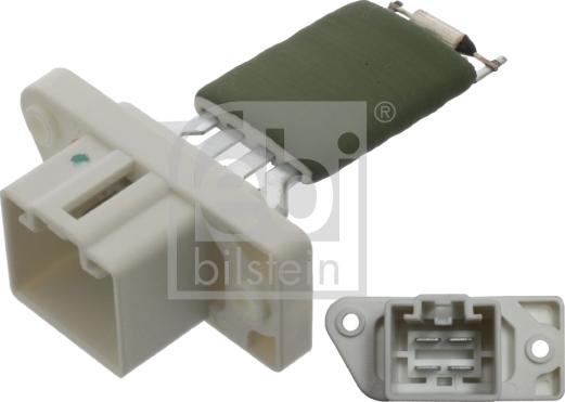 Febi Bilstein 38635 - Resistor, interior blower parts5.com