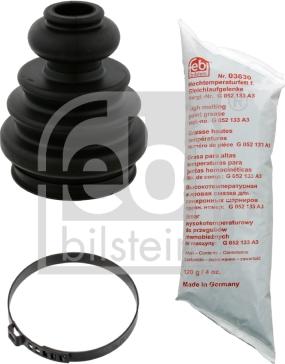 Febi Bilstein 38345 - Burduf cauciuc, articulatie planetara parts5.com