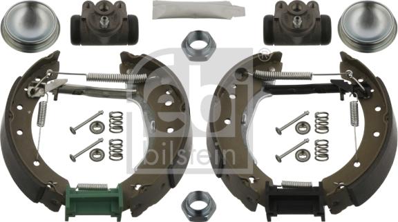 Febi Bilstein 37544 - Jeu de mâchoires de frein parts5.com