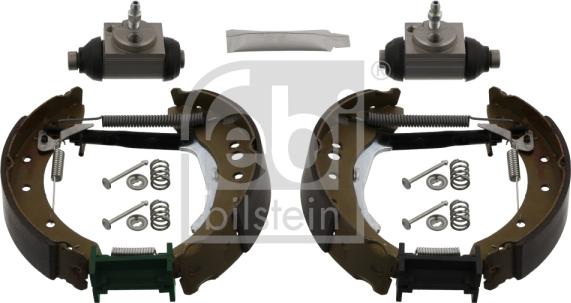 Febi Bilstein 37513 - Sada brzdových čelistí parts5.com