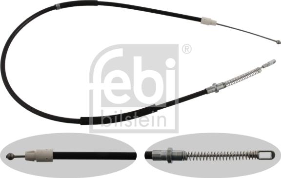 Febi Bilstein 37273 - Cable, parking brake parts5.com