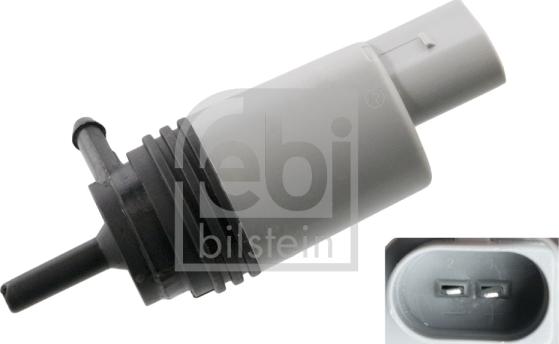 Febi Bilstein 26495 - Bomba de agua de lavado, lavado de parabrisas parts5.com