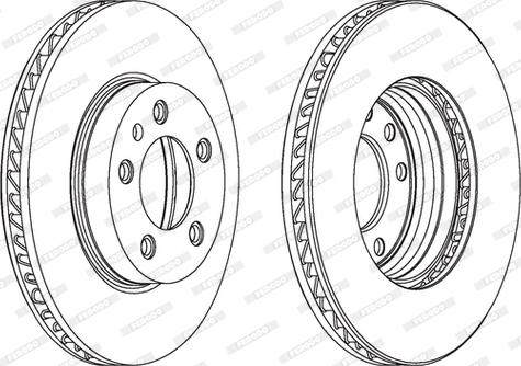 Ferodo DDF1591LC-1 - Disco de freno parts5.com