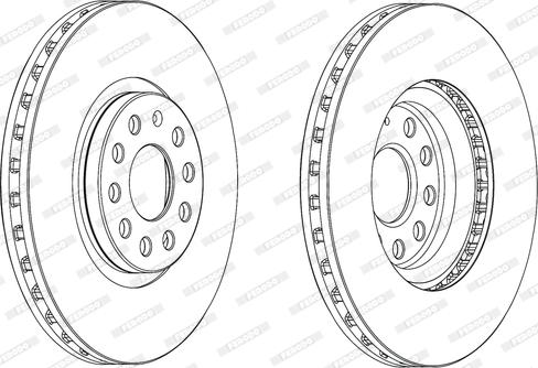 Ferodo DDF2016C-1 - Δισκόπλακα parts5.com