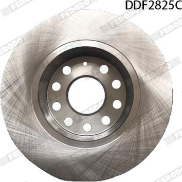 Ferodo DDF2825C - Δισκόπλακα parts5.com