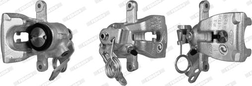 Ferodo FCL695103 - Спирачен апарат parts5.com