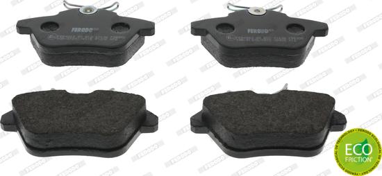 Ferodo FDB995 - Brake Pad Set, disc brake parts5.com