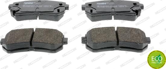 Ferodo FDB4408 - Brake Pad Set, disc brake parts5.com