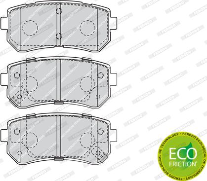 Ferodo FDB4408 - Brake Pad Set, disc brake parts5.com