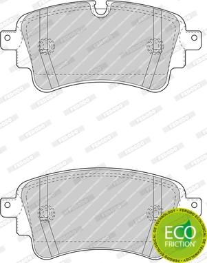 Ferodo FDB4617 - Set placute frana,frana disc parts5.com