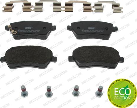 Ferodo FDB4069 - Set placute frana,frana disc parts5.com