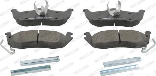 Ferodo FDB4075 - Fékbetétkészlet, tárcsafék parts5.com