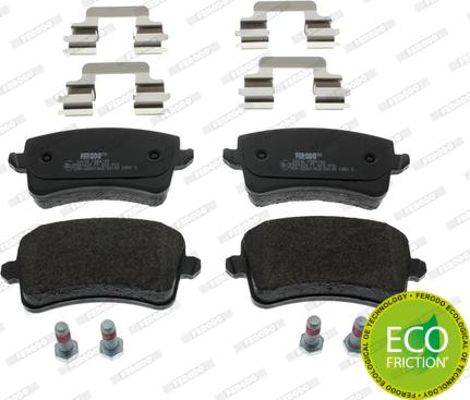 Ferodo FDB4190 - Brake Pad Set, disc brake parts5.com