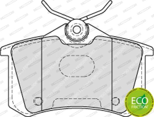 Ferodo FDB4178 - Brake Pad Set, disc brake parts5.com