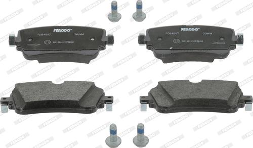 Ferodo FDB4807 - Set placute frana,frana disc parts5.com