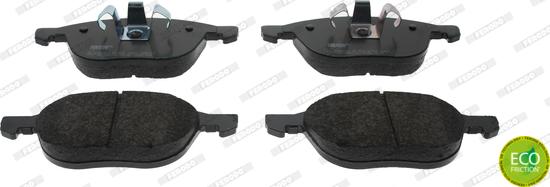 Ferodo FDB4319 - Brake Pad Set, disc brake parts5.com