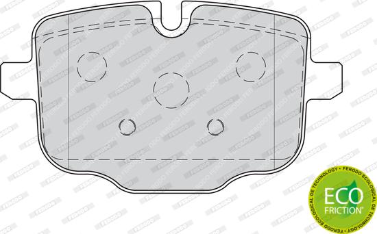 Ferodo FDB4381 - Brake Pad Set, disc brake parts5.com