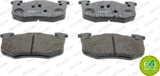 Ferodo FDB558 - Brake Pad Set, disc brake parts5.com