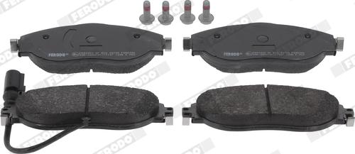 Ferodo FDB5096 - Brake Pad Set, disc brake parts5.com