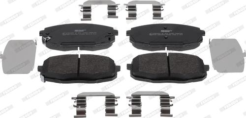 Ferodo FDB5038 - Brake Pad Set, disc brake parts5.com