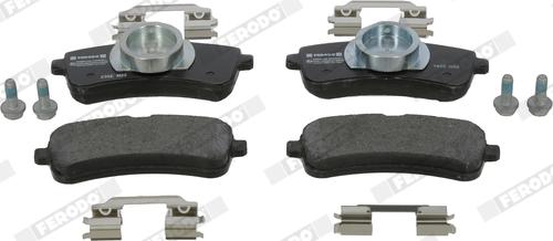 Ferodo FDB5108 - Brake Pad Set, disc brake parts5.com