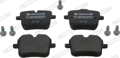 Ferodo FDB5302 - Set placute frana,frana disc parts5.com