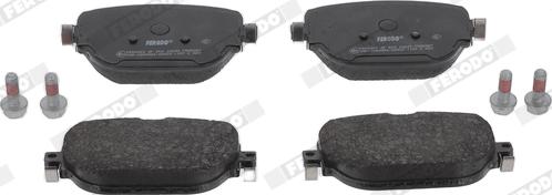 Ferodo FDB5287 - Brake Pad Set, disc brake parts5.com