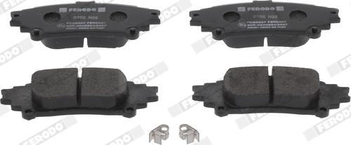 Ferodo FDB5237 - Brake Pad Set, disc brake parts5.com