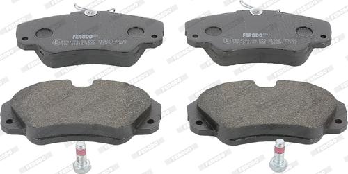 Ferodo FDB686 - Set placute frana,frana disc parts5.com