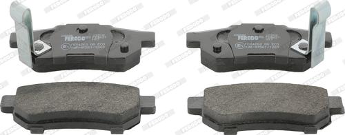 Ferodo FDB621 - Brake Pad Set, disc brake parts5.com