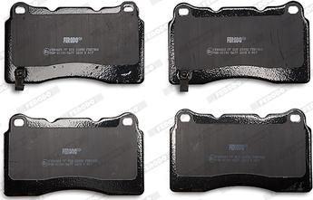 Ferodo FDB1968 - Brake Pad Set, disc brake parts5.com