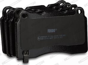 Ferodo FDB1968 - Brake Pad Set, disc brake parts5.com