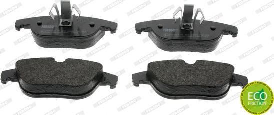 Ferodo FDB1980 - Brake Pad Set, disc brake parts5.com