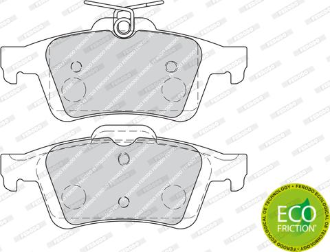 Ferodo FDB1931 - Brake Pad Set, disc brake parts5.com