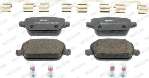 Ferodo FDB1932 - Brake Pad Set, disc brake parts5.com